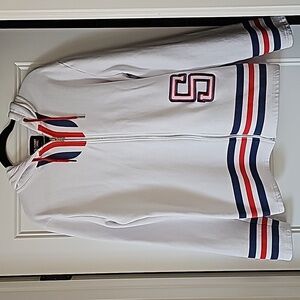 Insert Coin Hooded Sweatshirt with Shamrock Hood sz large